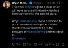 Kirkland CEO says he’s moving the business because of a homeless shelter. He actually meant “there aren’t enough restaurants nearby.”