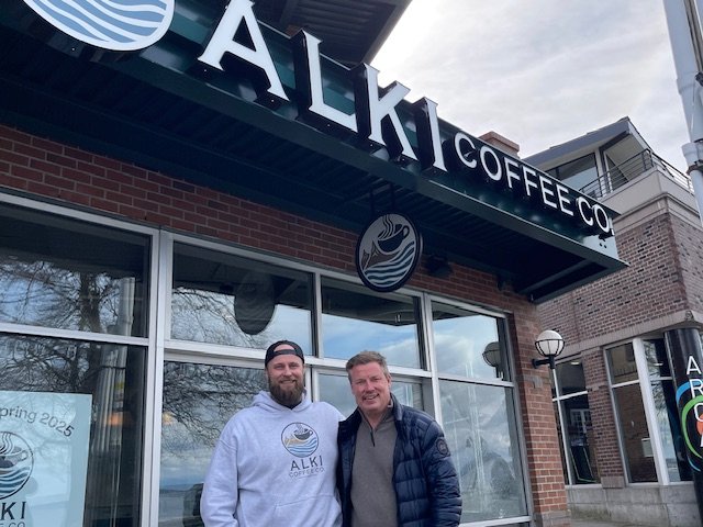 BIZNOTE FOLLOWUP: Preview Alki Coffee Co./Ben & Jerry’s, opening next month
