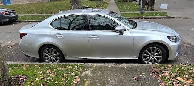 WEST SEATTLE CRIME WATCH: Stolen silver Lexus GS 350