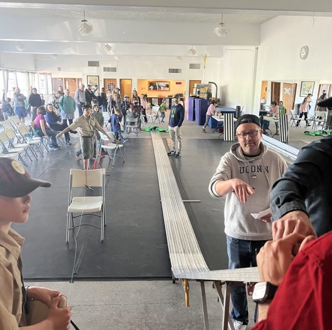 READER REPORT: Indoor racing at Troop 799’s Pinewood Derby