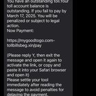 New scam alert