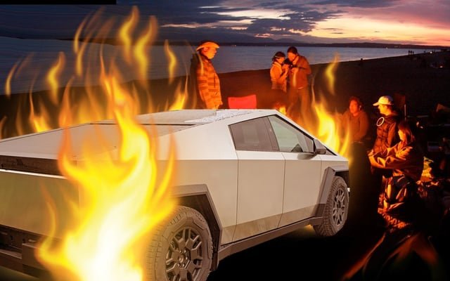 Seattle Parks Dept. Says Cybertruck Fires Must Be Put Out By 10 p.m.