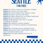 free events going on this month !