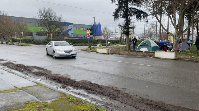 Drive-by shooting of homeless with air gun I just witnessed