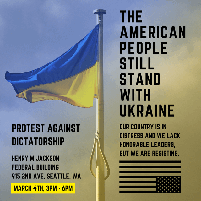 March 4th Seattle Protest