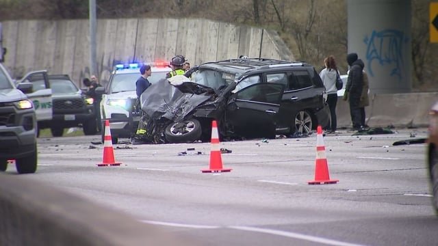 Man charged for crash that sent SUV plummeting off overpass had 35+ traffic infractions