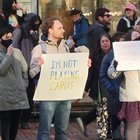 Some pics from the protest at the federal building today