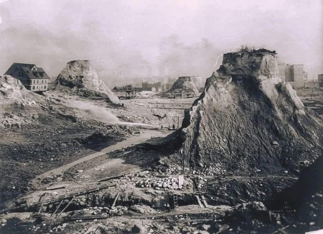 Denny Hill Regrade in 1920