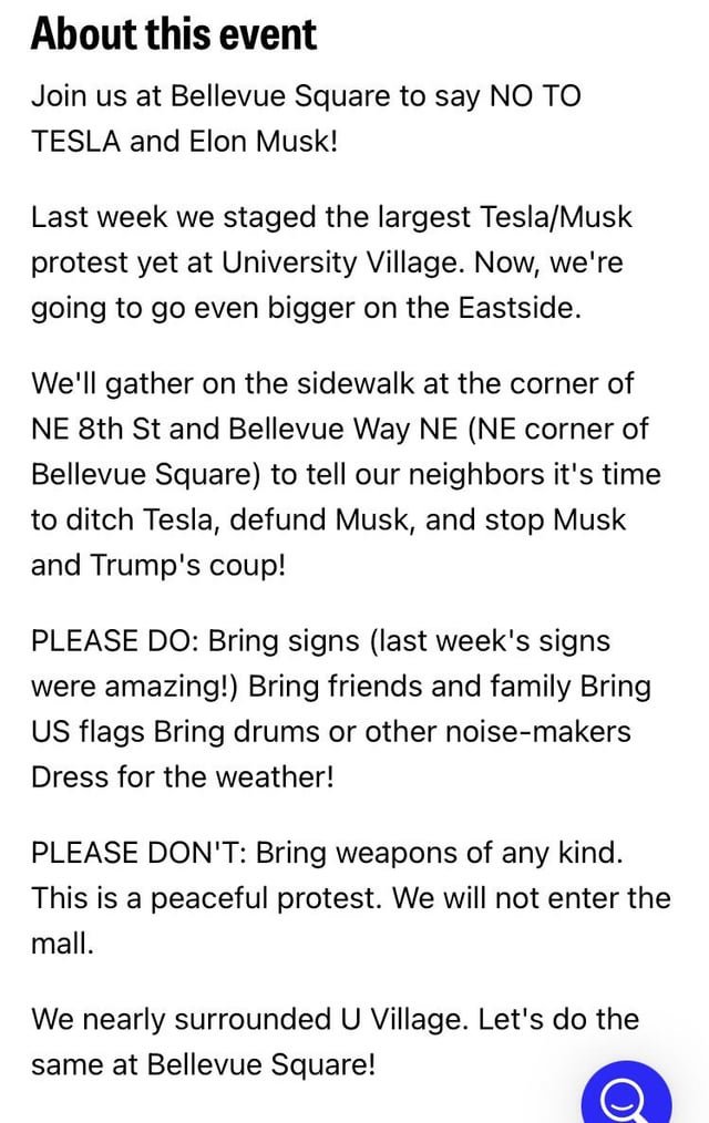 Big Tesla Takedown Saturday