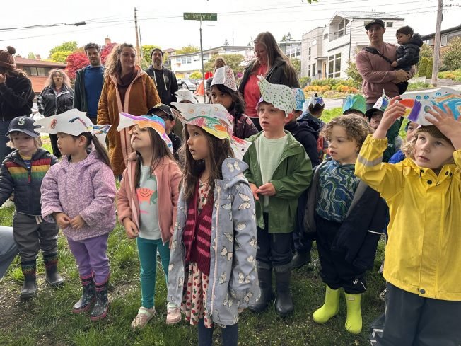 FAUNTLEROY CREEK: Festive first 2025 salmon release