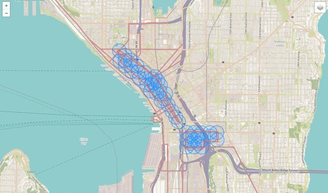 Map of SPD’s new CCTV cameras
