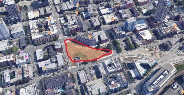 Why does this plot of land remain undeveloped?