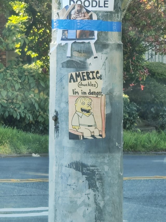 Seen omw to work. Made me smile, then made me sad.