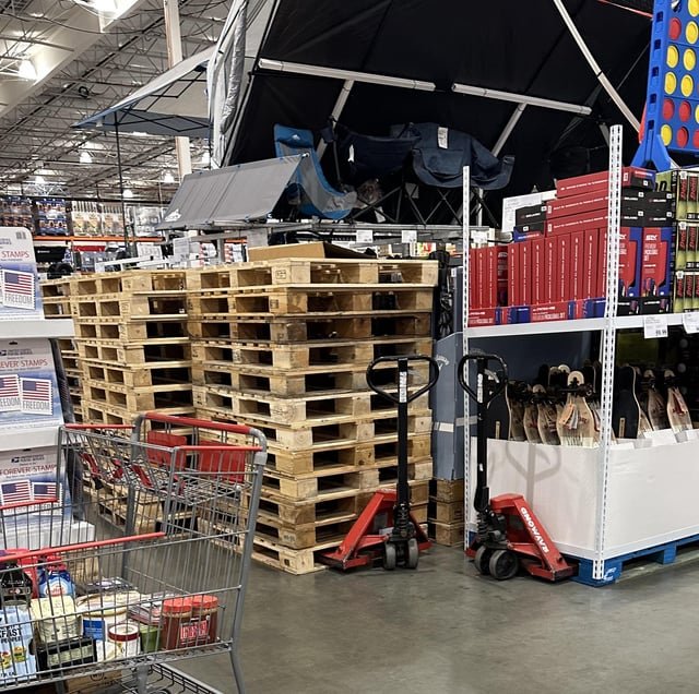 Costco aisle walled off with cops stationed in front, any ideas what happened?