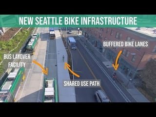 How Seattle Improved this Street for Bikes and Buses – Tour of Eastlake Layover Facility Project