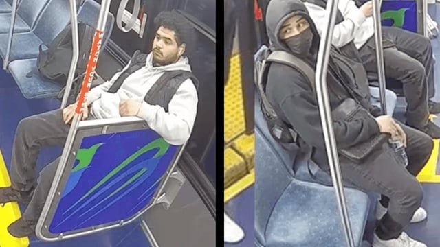Police seek help identifying men who flashed gang signs, shot up bus in Lynnwood