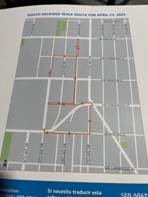 Where to build new sidewalks? Here’s what happened on the South Delridge walk-and-talk