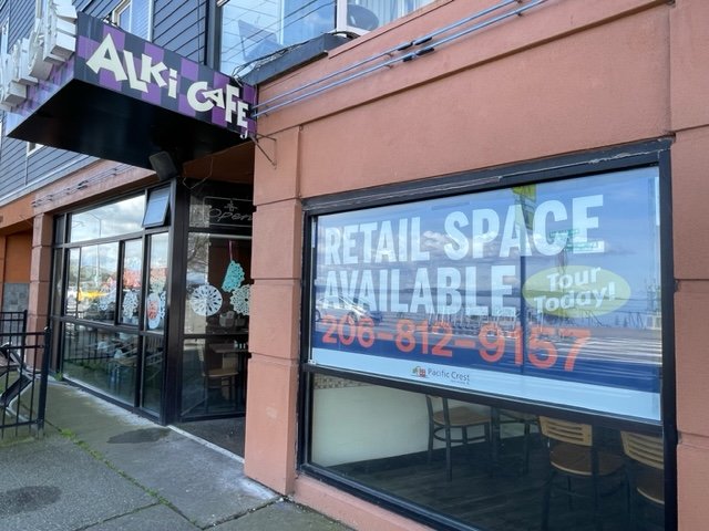 BIZNOTE FOLLOWUP: Ex-Alki Cafe space now for lease