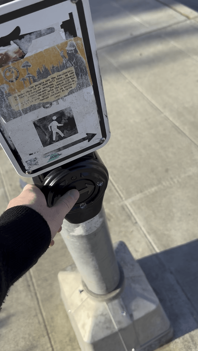 Someone hacked the crosswalks in the U District