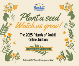 HAPPENING NOW: You can bid in Friends of Roxhill Elementary’s online auction