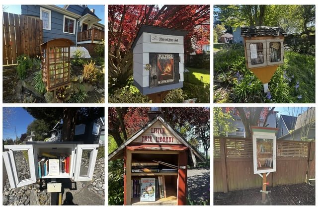 Ballard resident walks 20 miles to visit 93 little free libraries in a single day