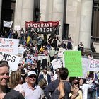 50501 in Washington state capital, Olympia! Democracy at work! Hands Off! ❤️🤍💙