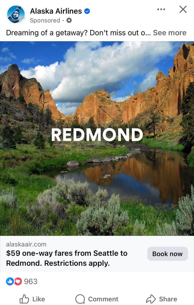 Alaska Airlines broke my brain with this