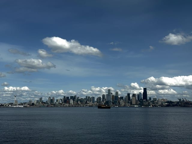 The clouds were on point today.