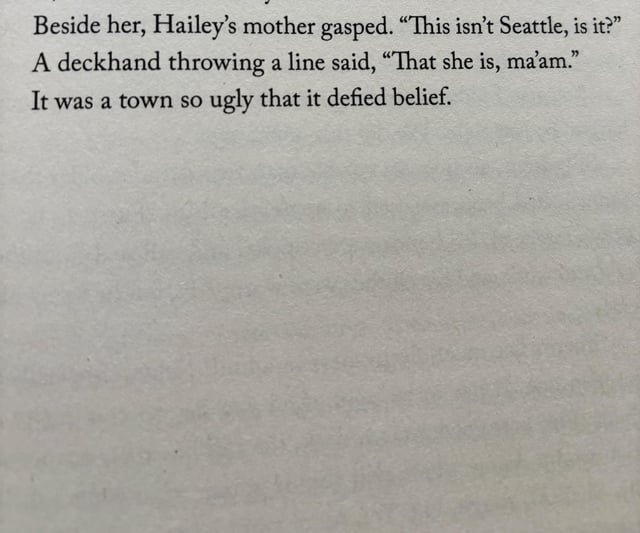 This passage in A Wild and Heavenly Place cracked me up.