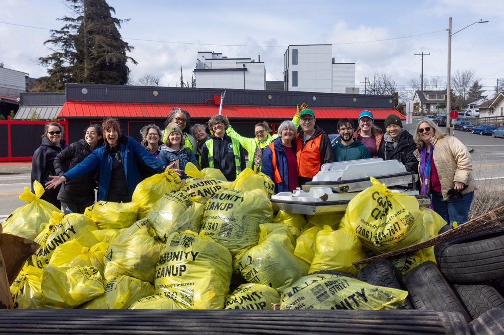 Local community cleanup group A Cleaner Alki losing grant, looking for alternatives