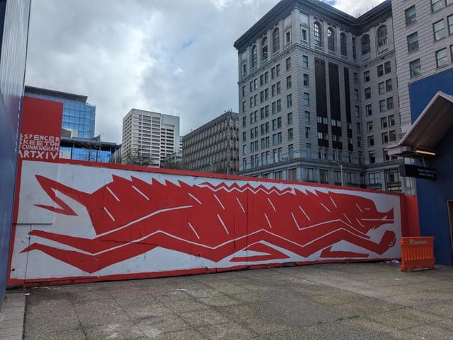 One of the highlights of walking through Pioneer Square, for me