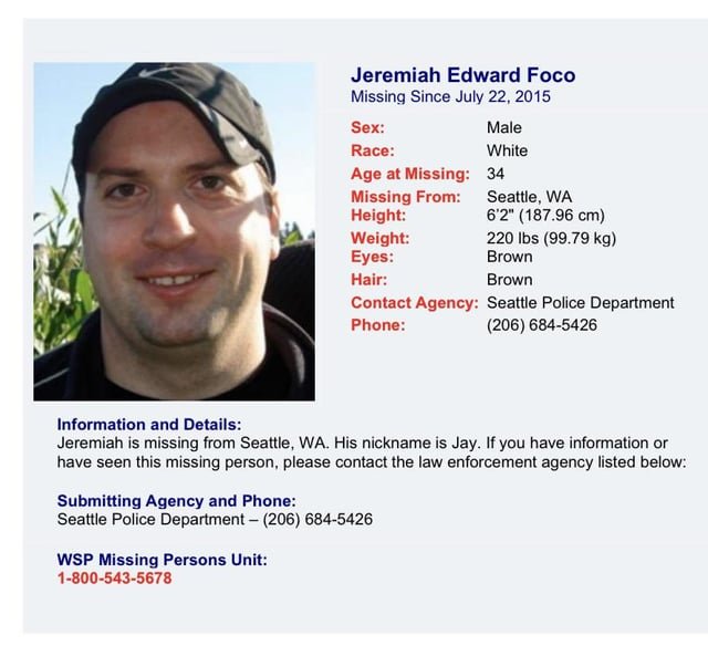 Almost 10 years since Jeremiah Foco vanished without a trace.