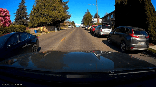 Caught Accident in West Seattle on Dash Cam