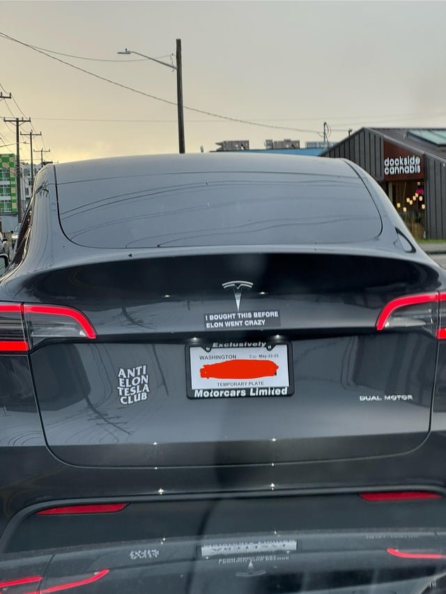 Don’t temporary plates mean you just bought it?