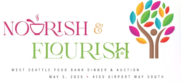 COUNTDOWN: Clock ticking to get early-bird discount for West Seattle Food Bank ‘Nourish & Flourish’ gala
