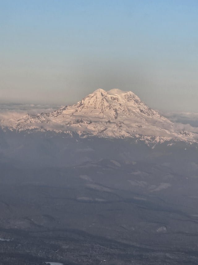 Mountain Was Out Yesterday Too!