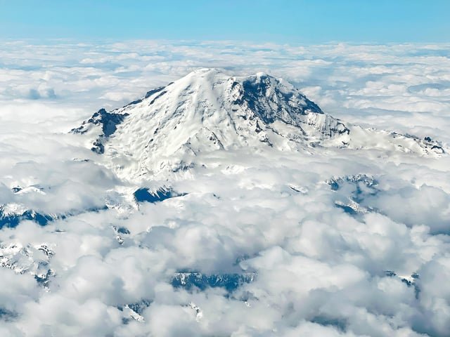 Mt. Rainier today.