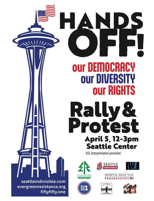 Rally & Protest on Saturday @ Seattle Center