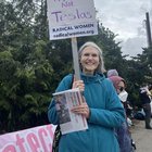 A couple photos from the protest at Seattle Children’s Hospital today