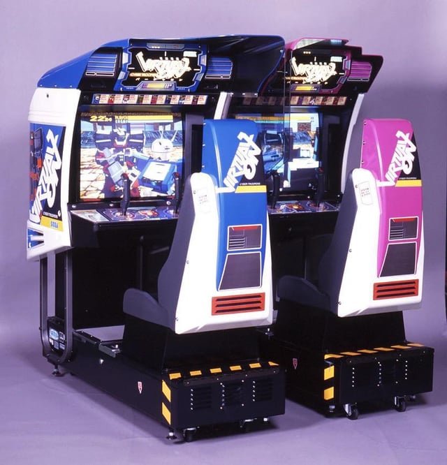 Anywhere to play Cybertroopers Virtual-On arcade cabinet?