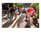 The fascists came to town yesterday