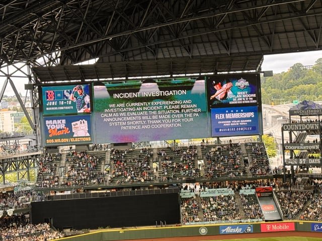 Anyone know what “the incident” at the Mariner’s game was?