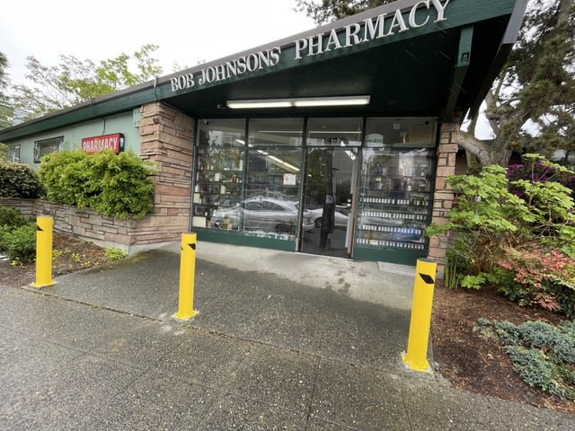 Attempted break in at Bob Johnson’s Pharmacy