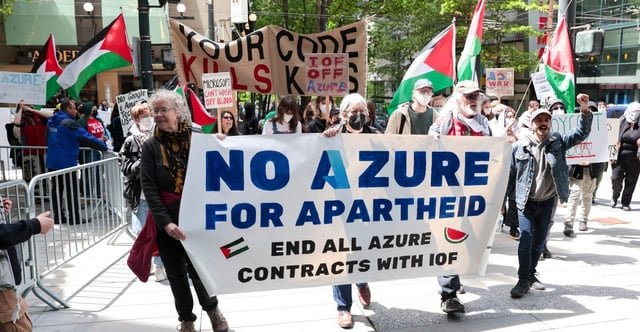 Palestinian developer disrupts Microsoft keynote: ‘my people are suffering’ | Microsoft’s Build developer event disrupted by protesters for a second day in a row.