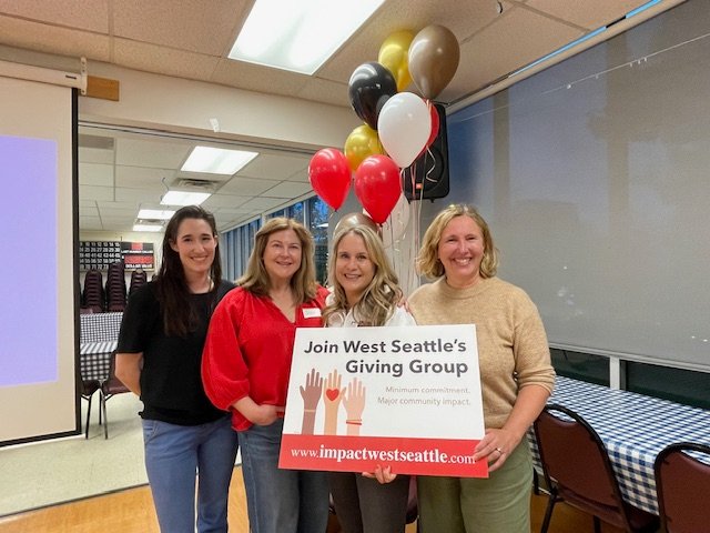 HELPING: ‘Giving group’ Impact West Seattle hits half-million-dollar milestone