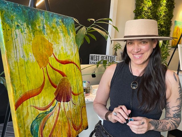 HAPPENING NOW: West Seattle Art Walk, featuring Muse Fest