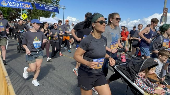 HAPPENING NOW: 2025 West Seattle 5K on Alki