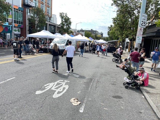 Question: How can you support West Seattle Farmers’ Market in addition to shopping? Answer: Play trivia!