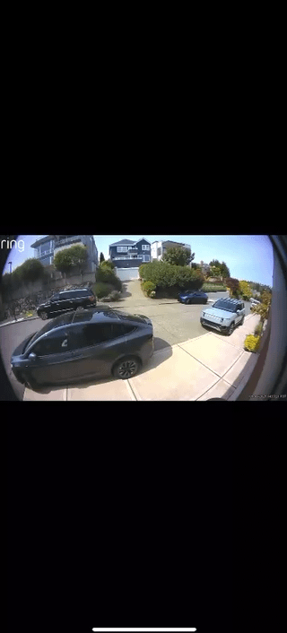 Kid throwing rocks at cars