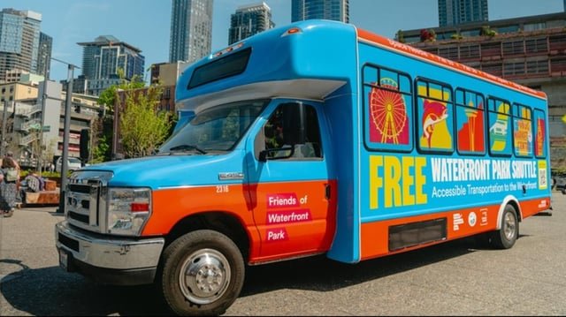 Seattle to launch free Waterfront Park shuttle service Friday